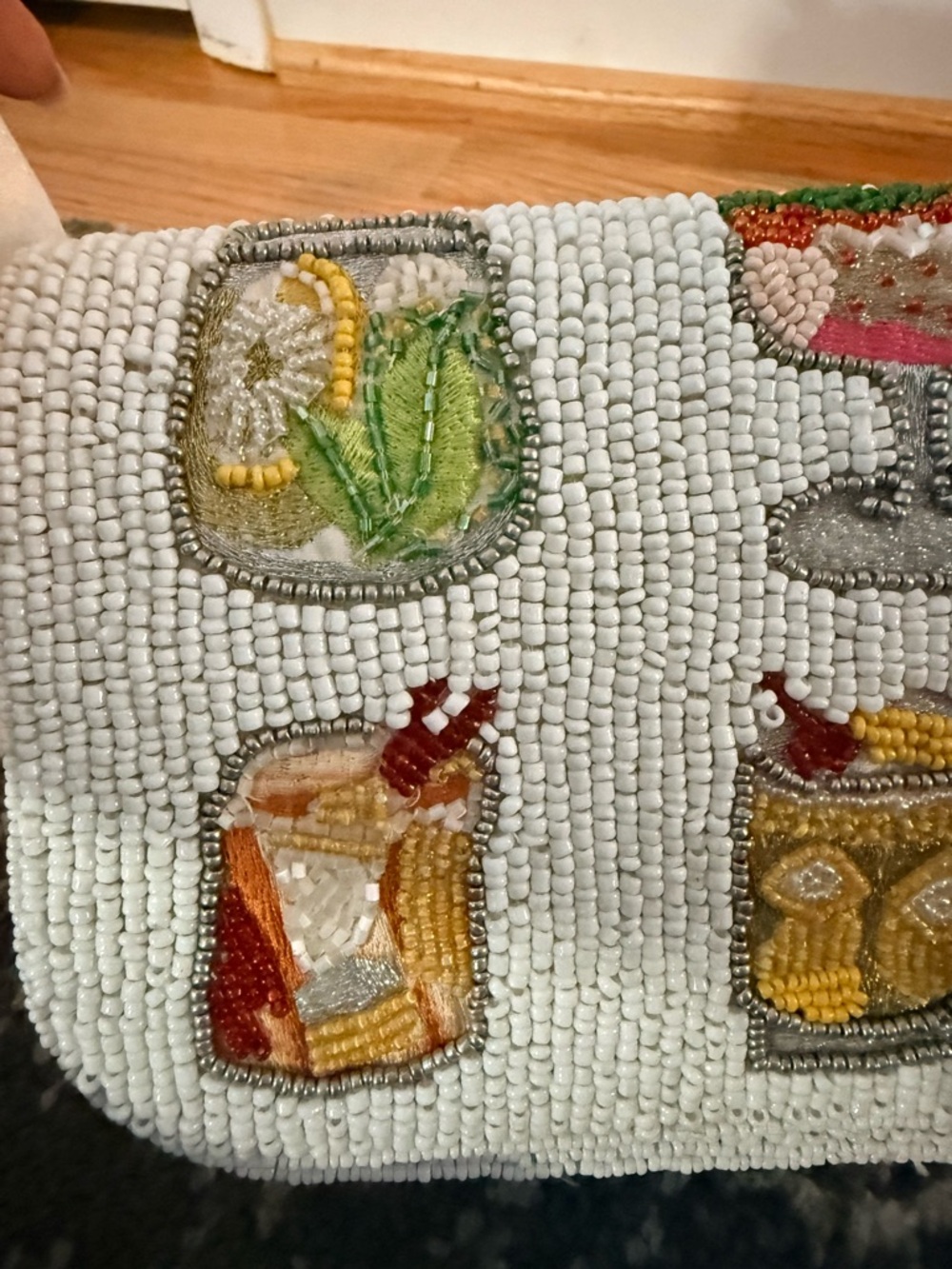 Viral TikTok Hand Beaded Multi-Cocktail Beaded Bag-NWT - Picture 3 of 6